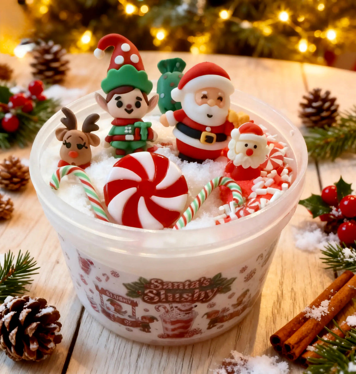 "Santa's Slushy " Cloud Slime