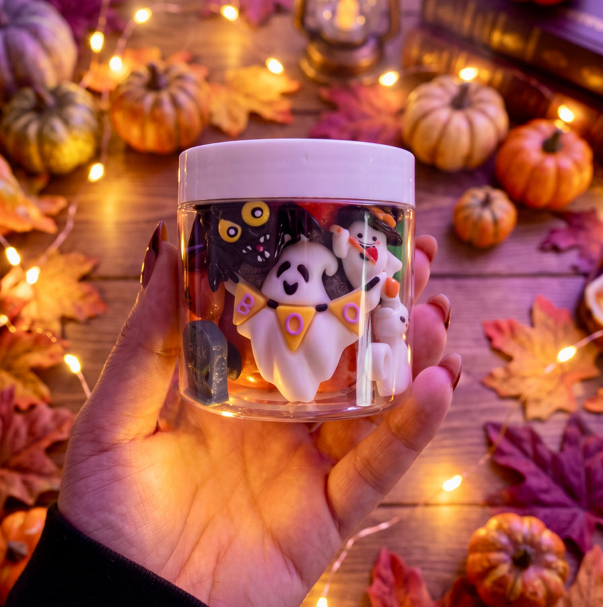 6 oz. "Too Cute to Spook" Dough Jar