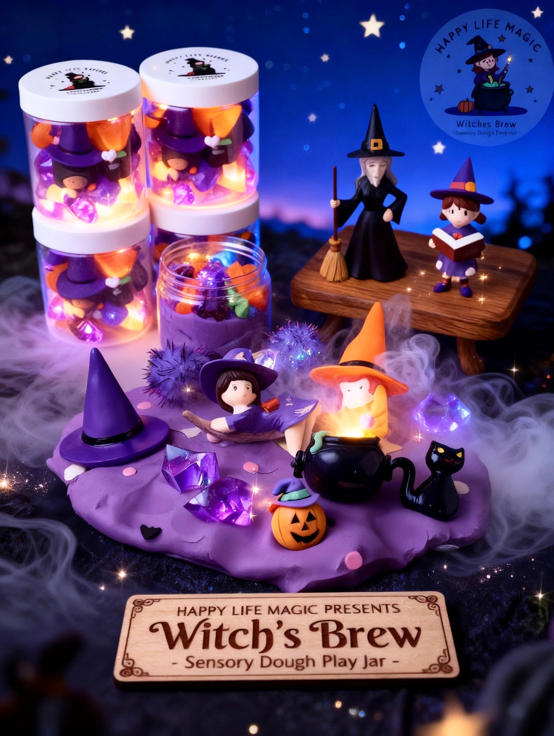 8 oz. Witches Brew Jar