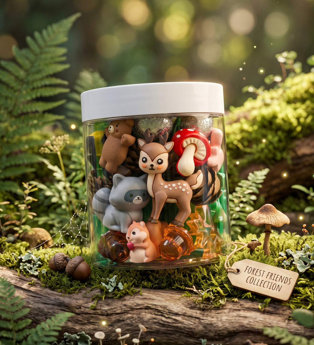 8 oz. Woodland Animals