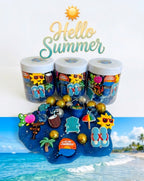 Summer Play Dough Jars