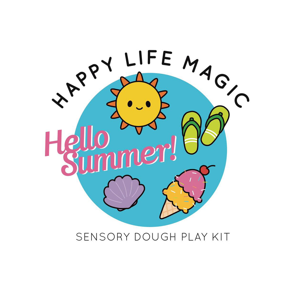 "Hello Summer" 8 oz. Dough Jar