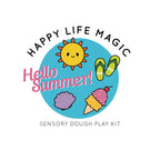 "Hello Summer" 8 oz. Dough Jar