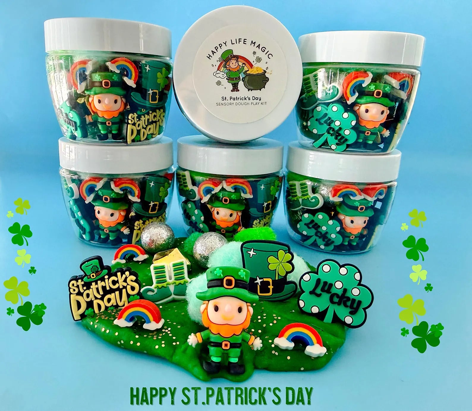 St. Patricks Day Jar