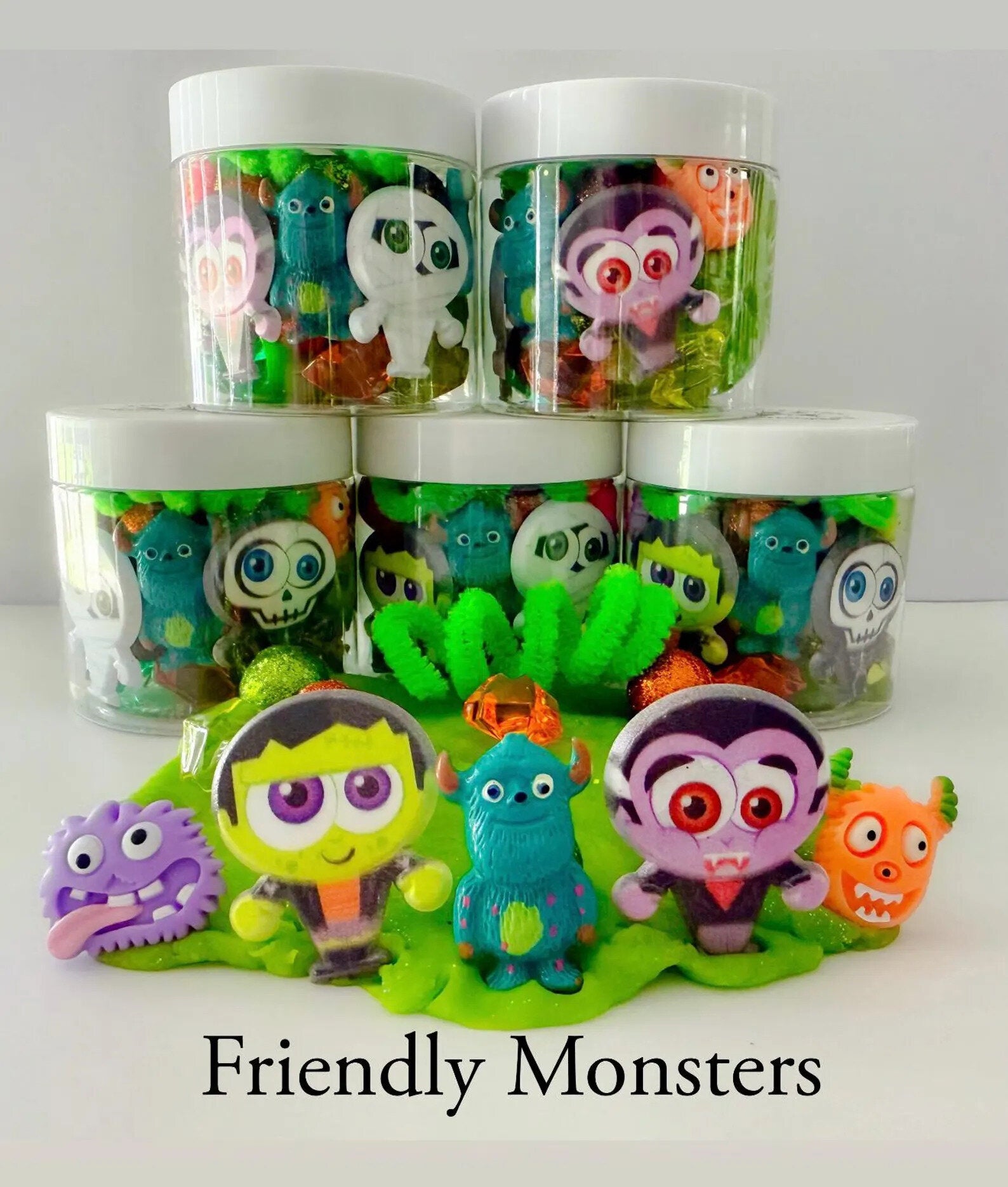 6 oz. Friendly Monsters Jar