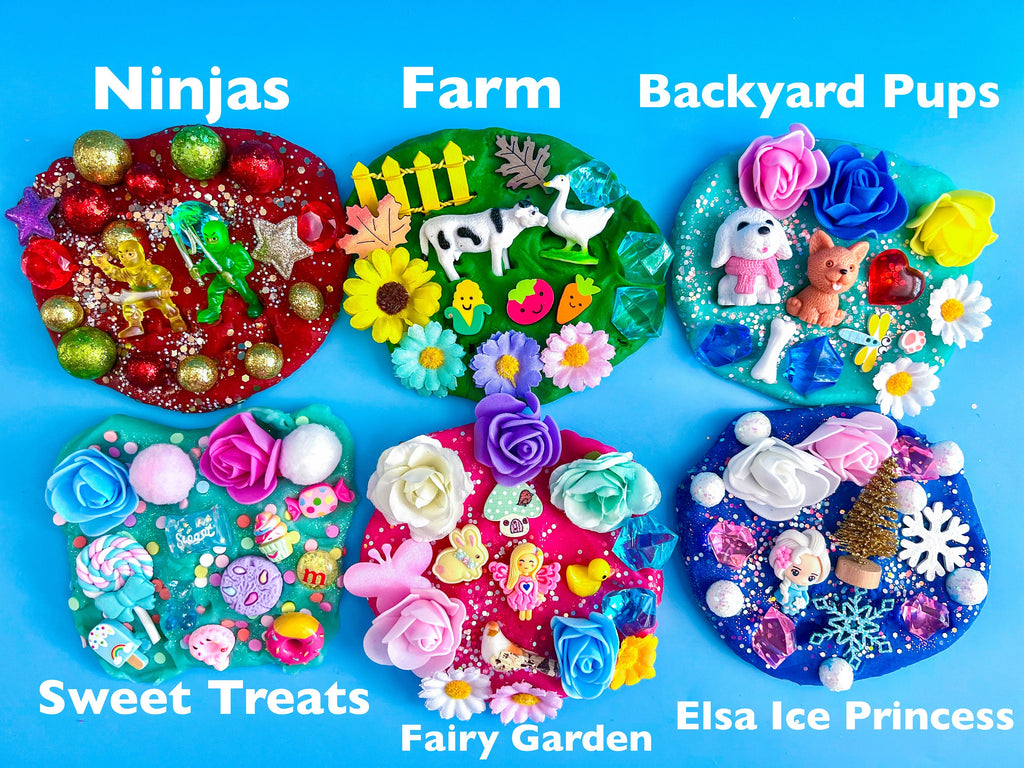 Magic Play Dough Jar - OVER 40 THEMES!