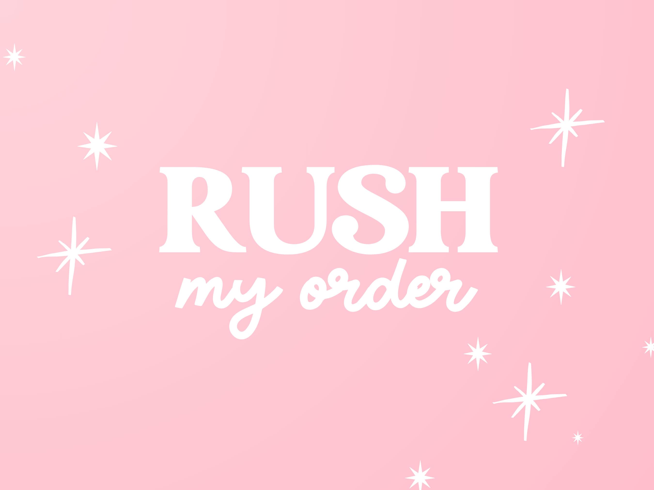 Rush Order Shipping
