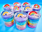 Rainbow Play Dough Jar