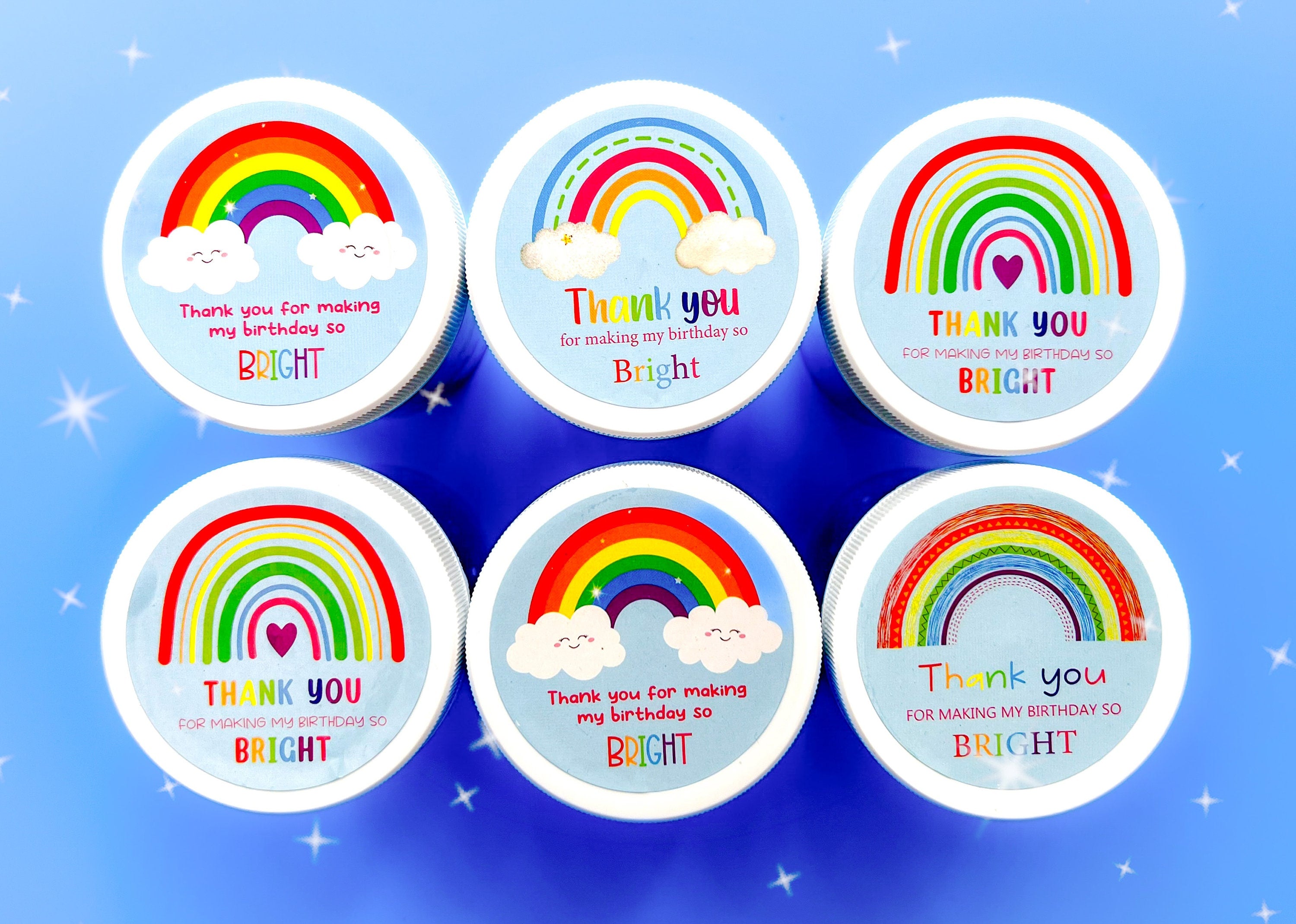 Rainbow Play Dough Jar