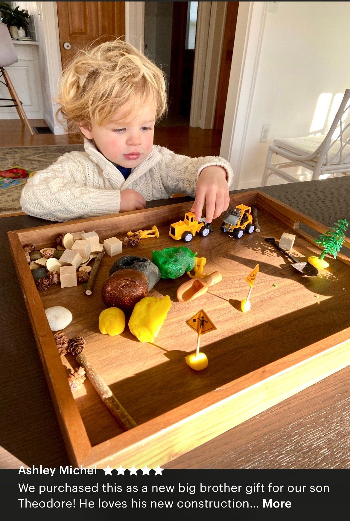 Construction Play Dough Kit