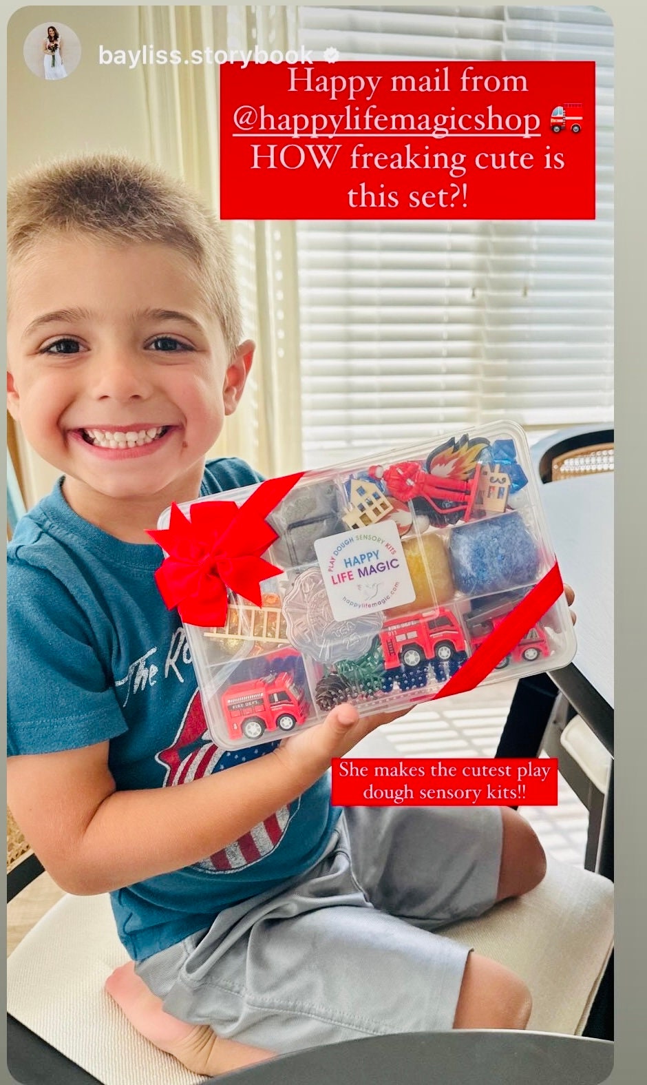 Fire Truck Play Dough Kit