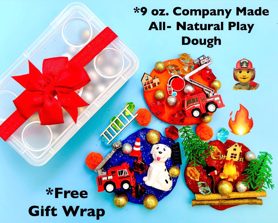 Fire Truck Mid Play Dough Kit