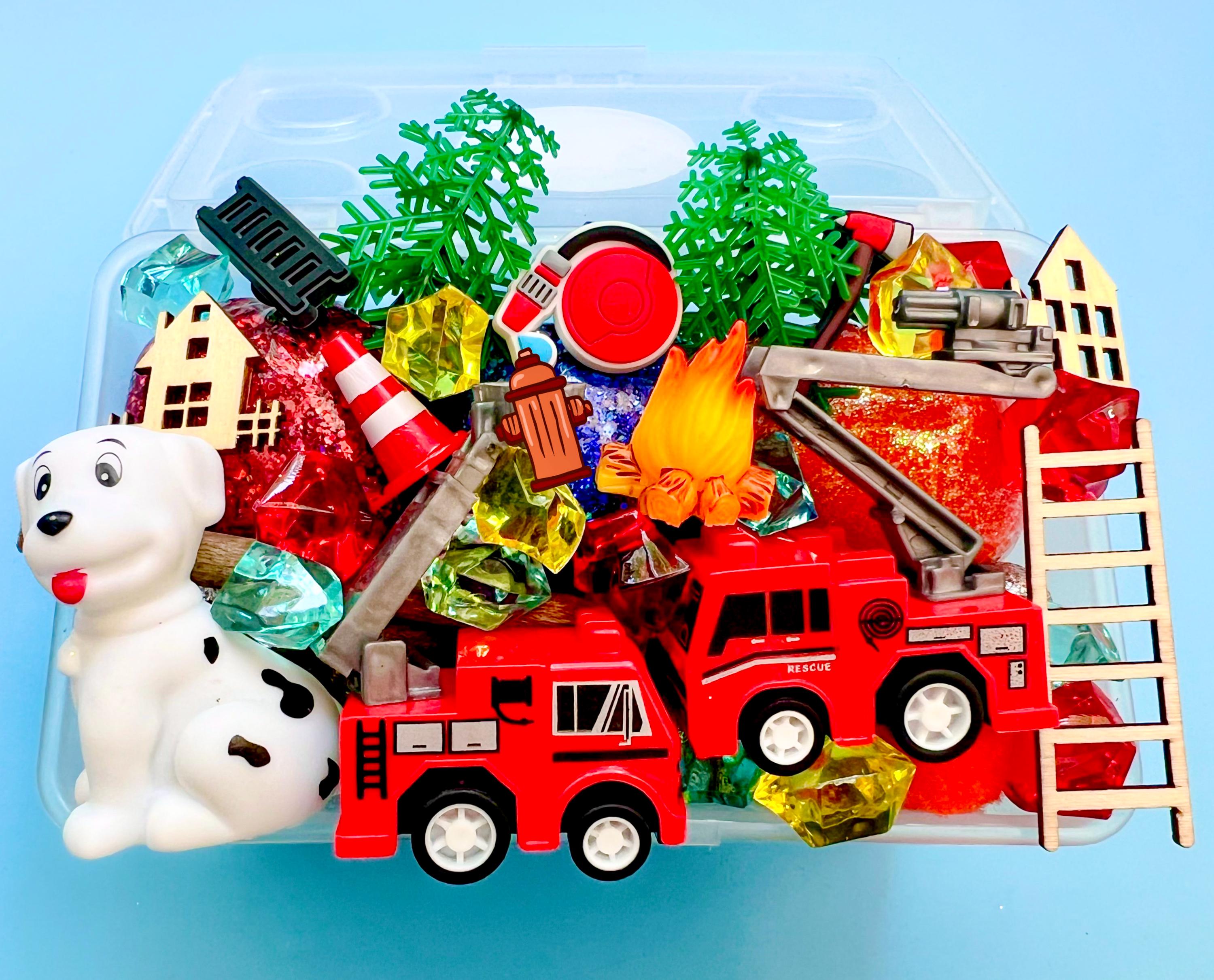 Fire Truck Mid Play Dough Kit