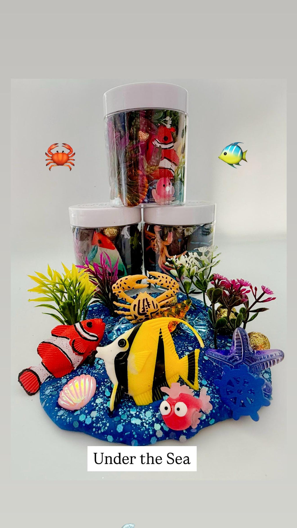 8 oz. Sensory Dough Jars - OVER 20 THEMES!