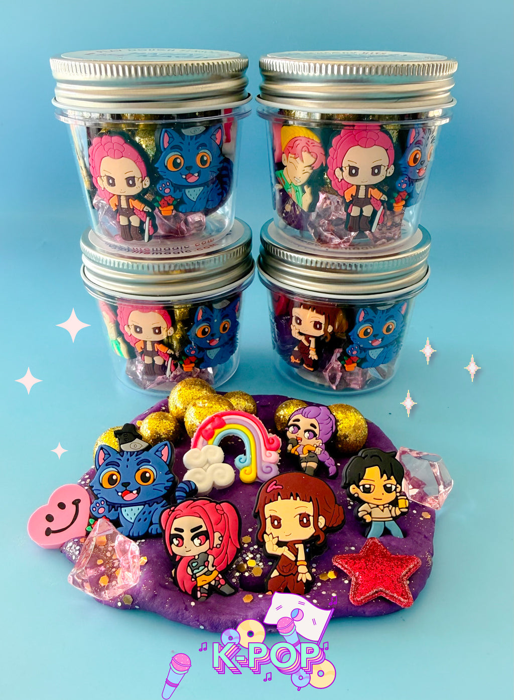 Magic Play Dough Jar - OVER 40 THEMES!