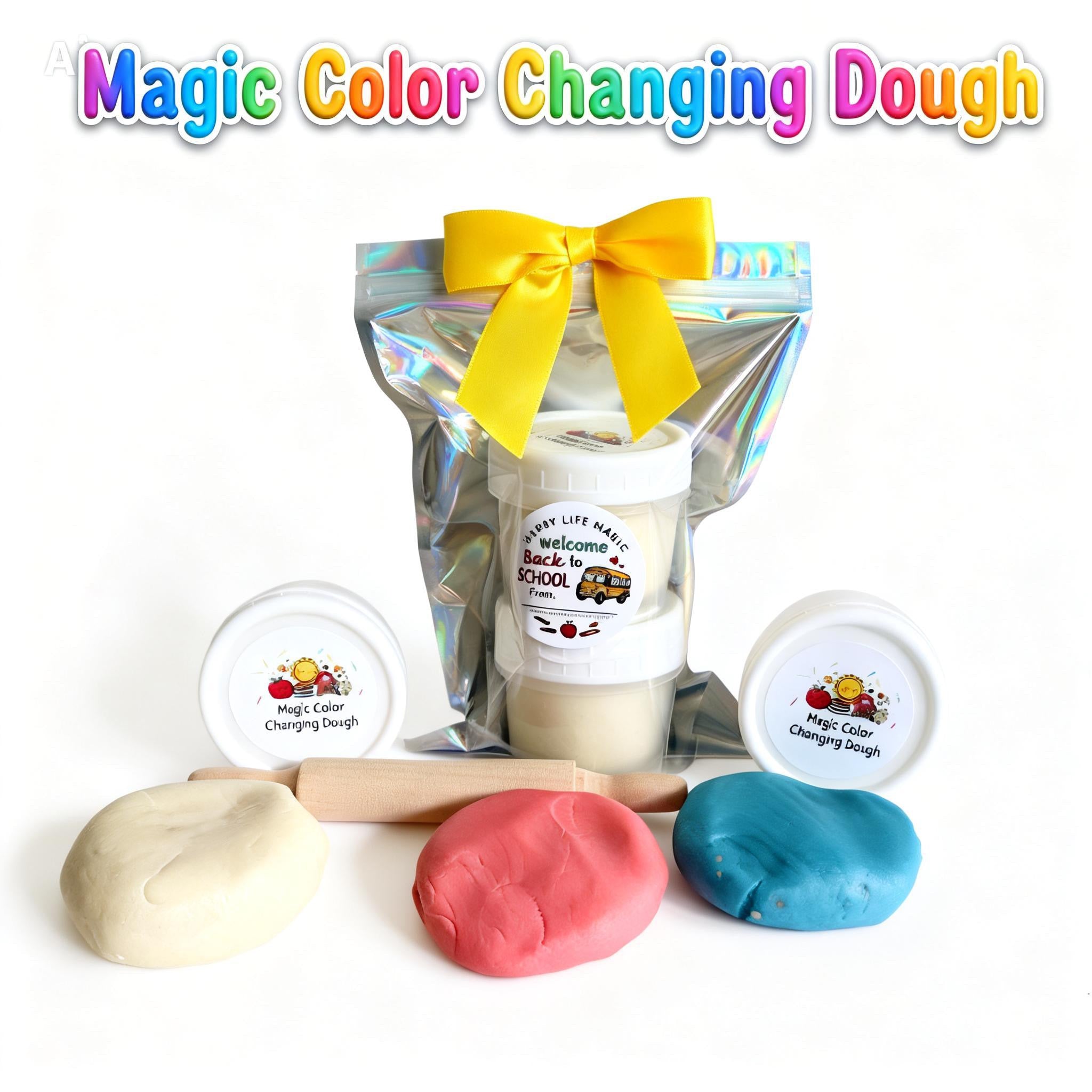 Magic Coloring Changing Dough