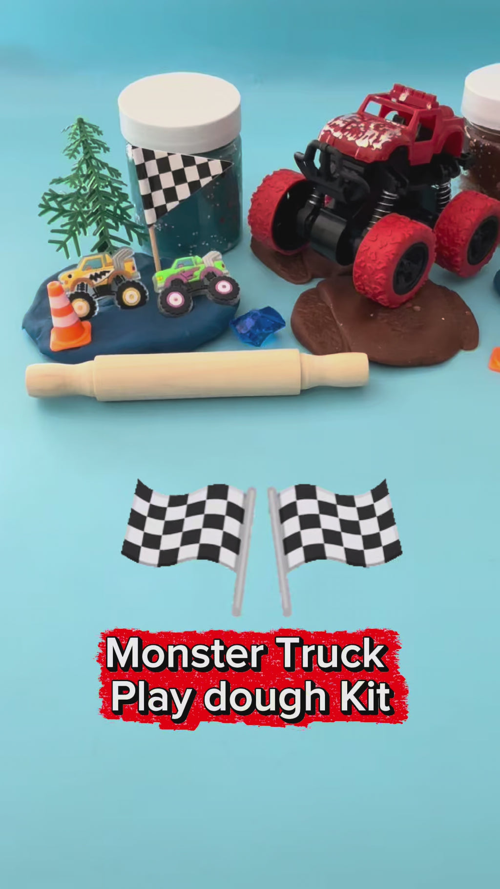 "Monster Trucks" Play Pouch