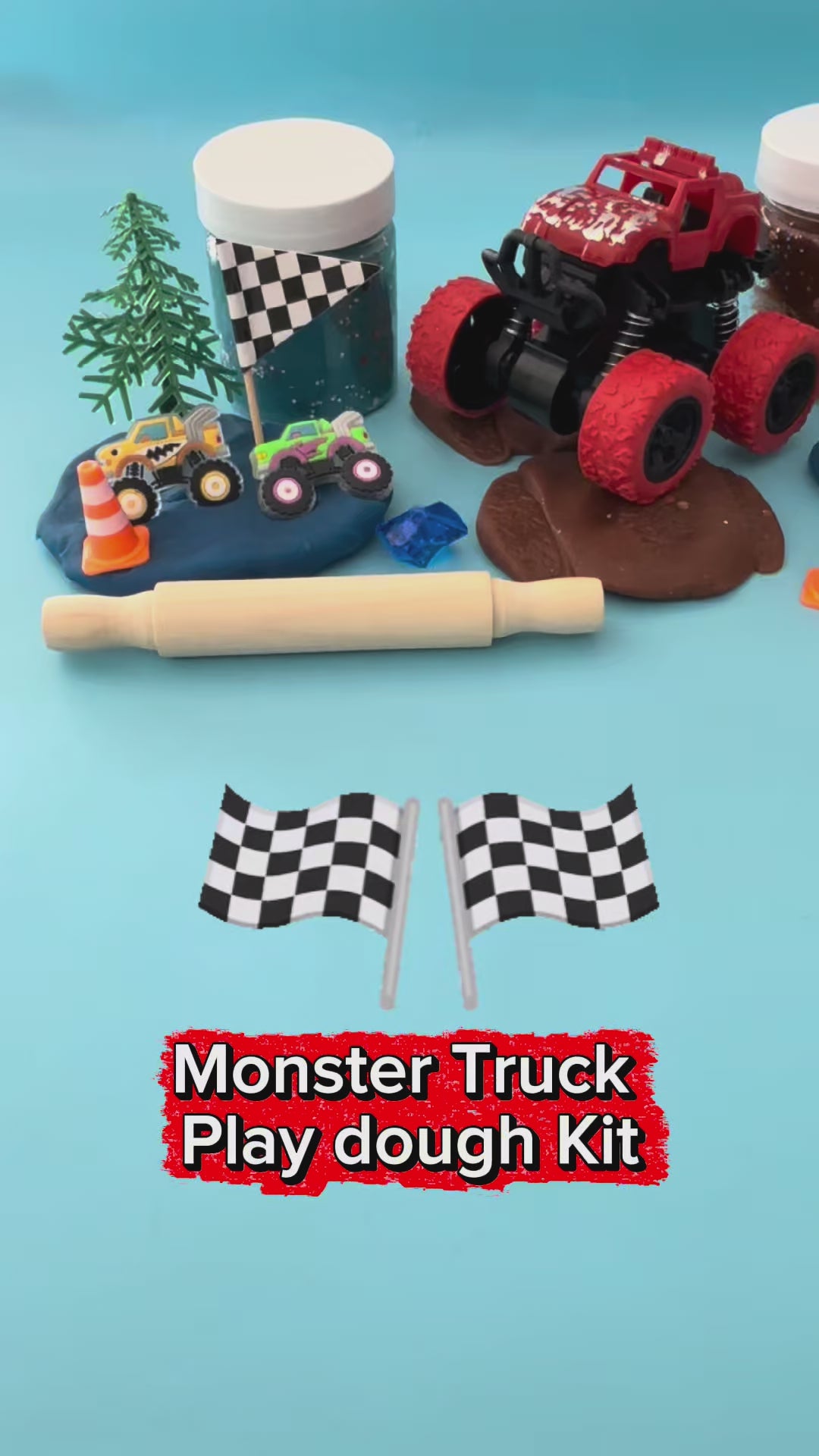 "Monster Trucks" Play Pouch