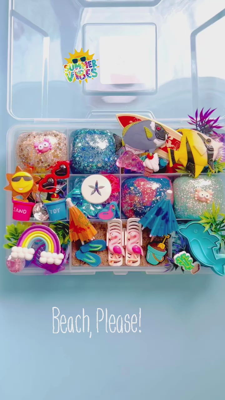 Beach Day Play Dough Kit