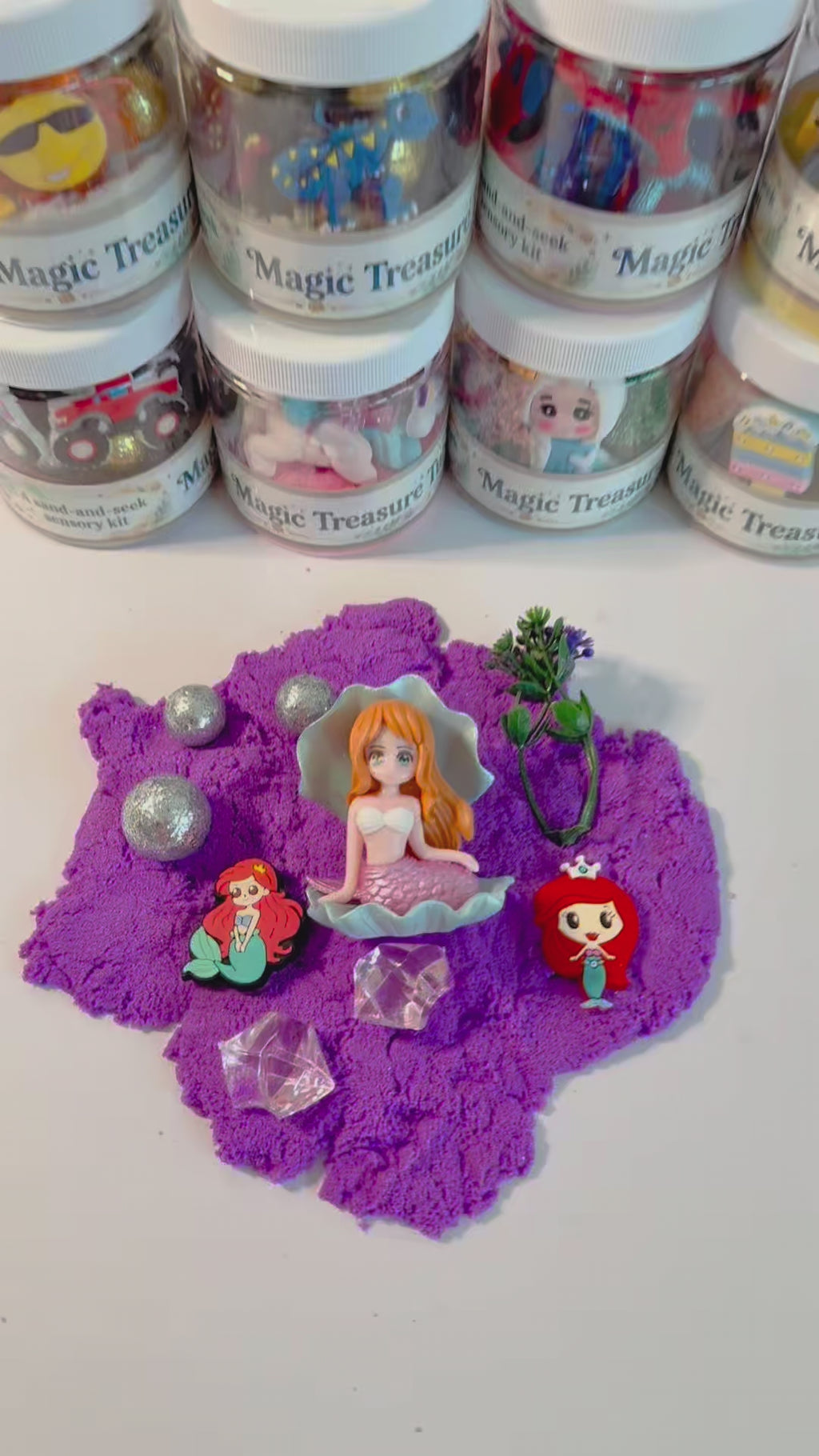 "Magic Sand" 4 oz. Sensory Jars