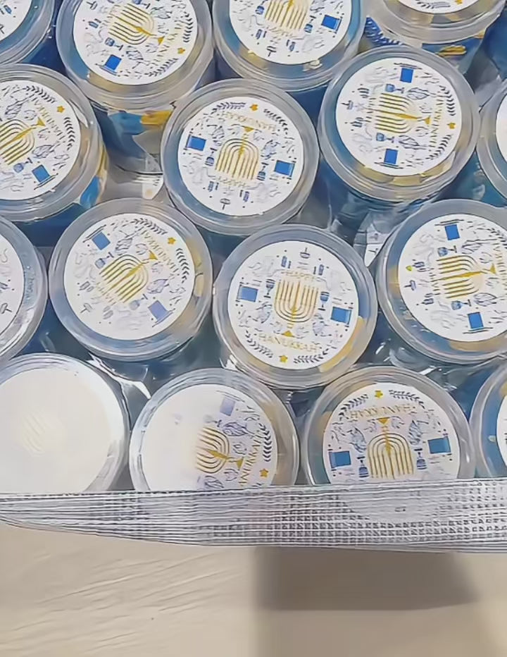 8 oz. Hanukkah Play Dough Jar