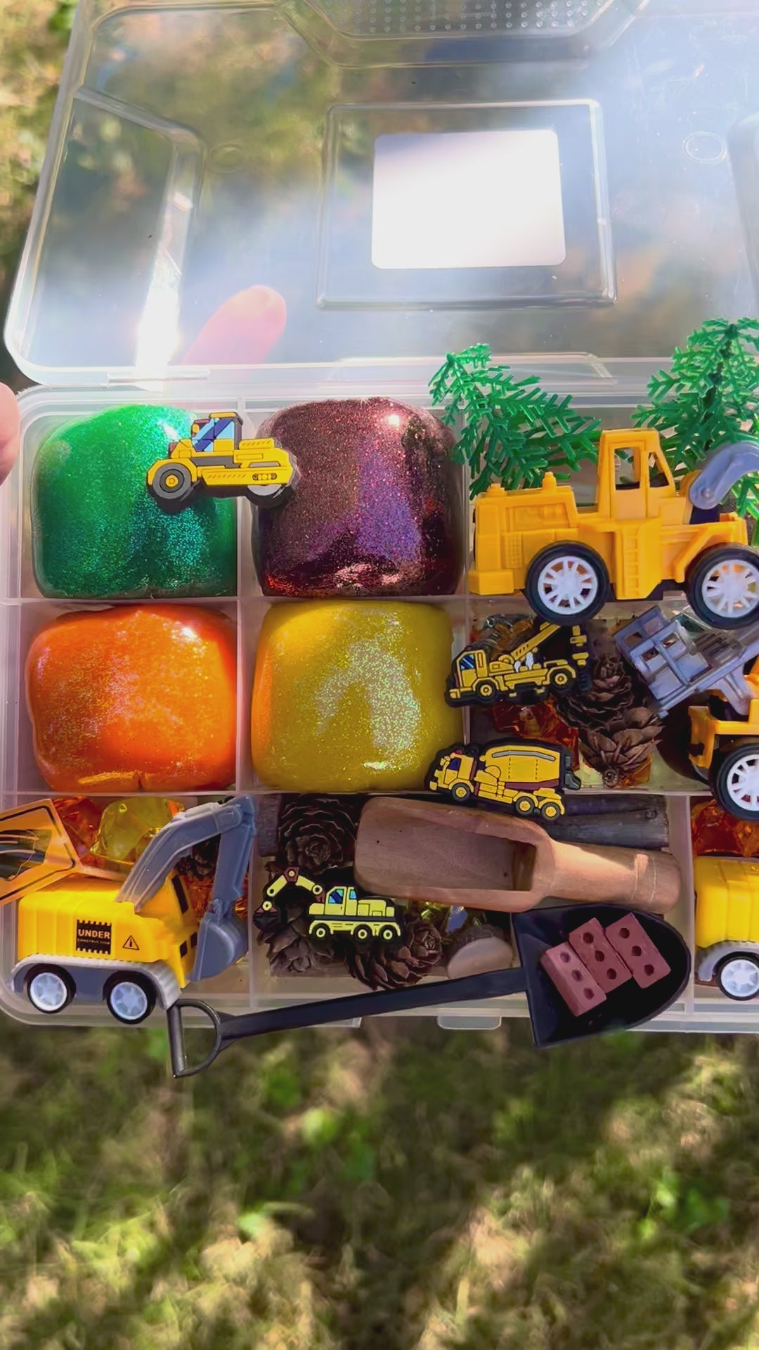 Construction Play Dough Kit