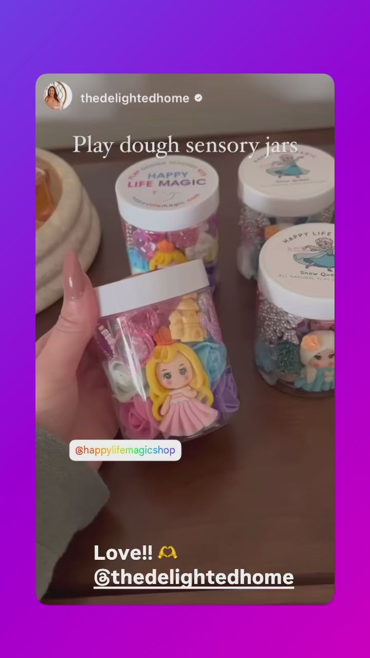 8 oz. Sensory Dough Jars - OVER 20 THEMES!