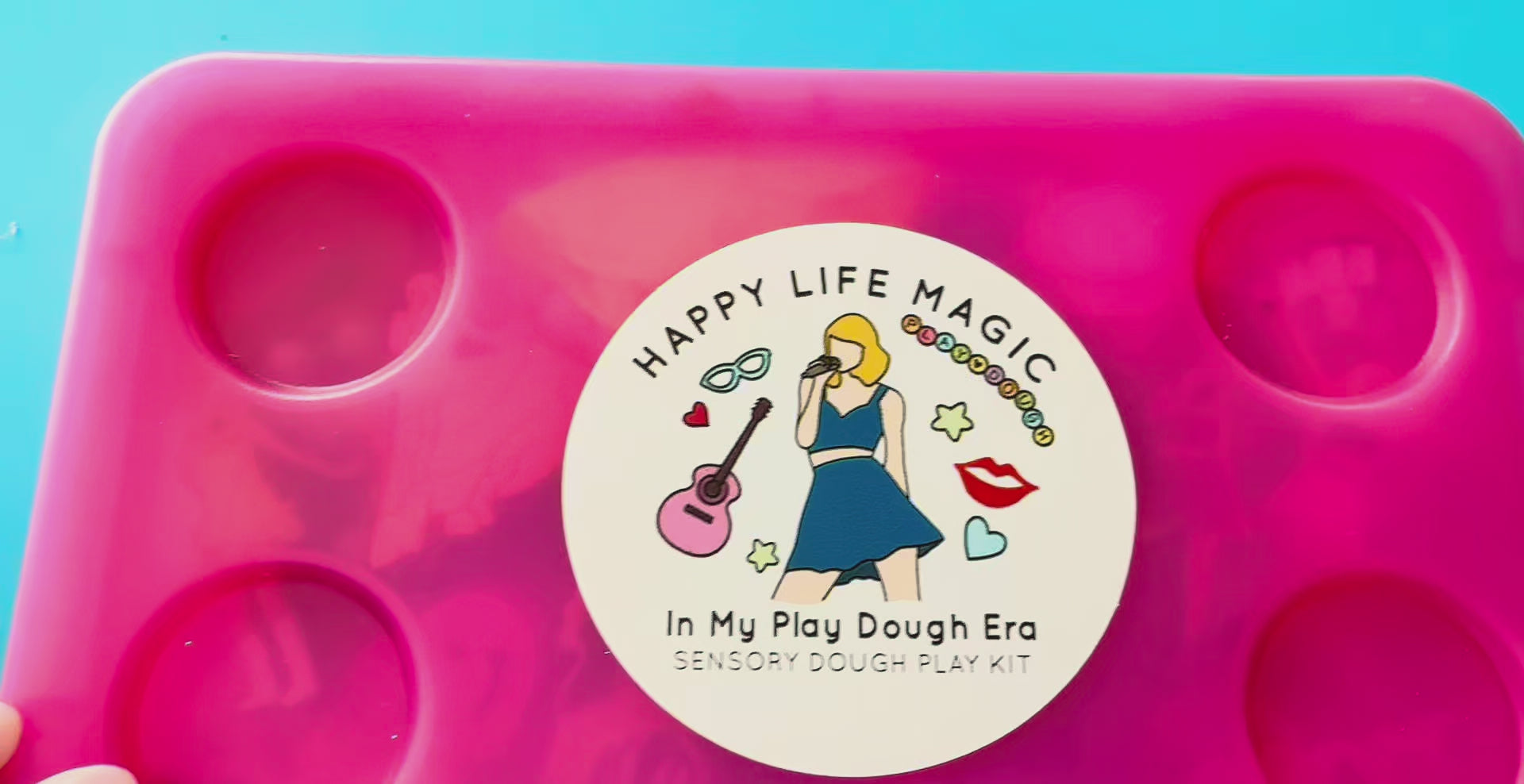 Mid Taylor Inspired Inspired Play Dough Kit