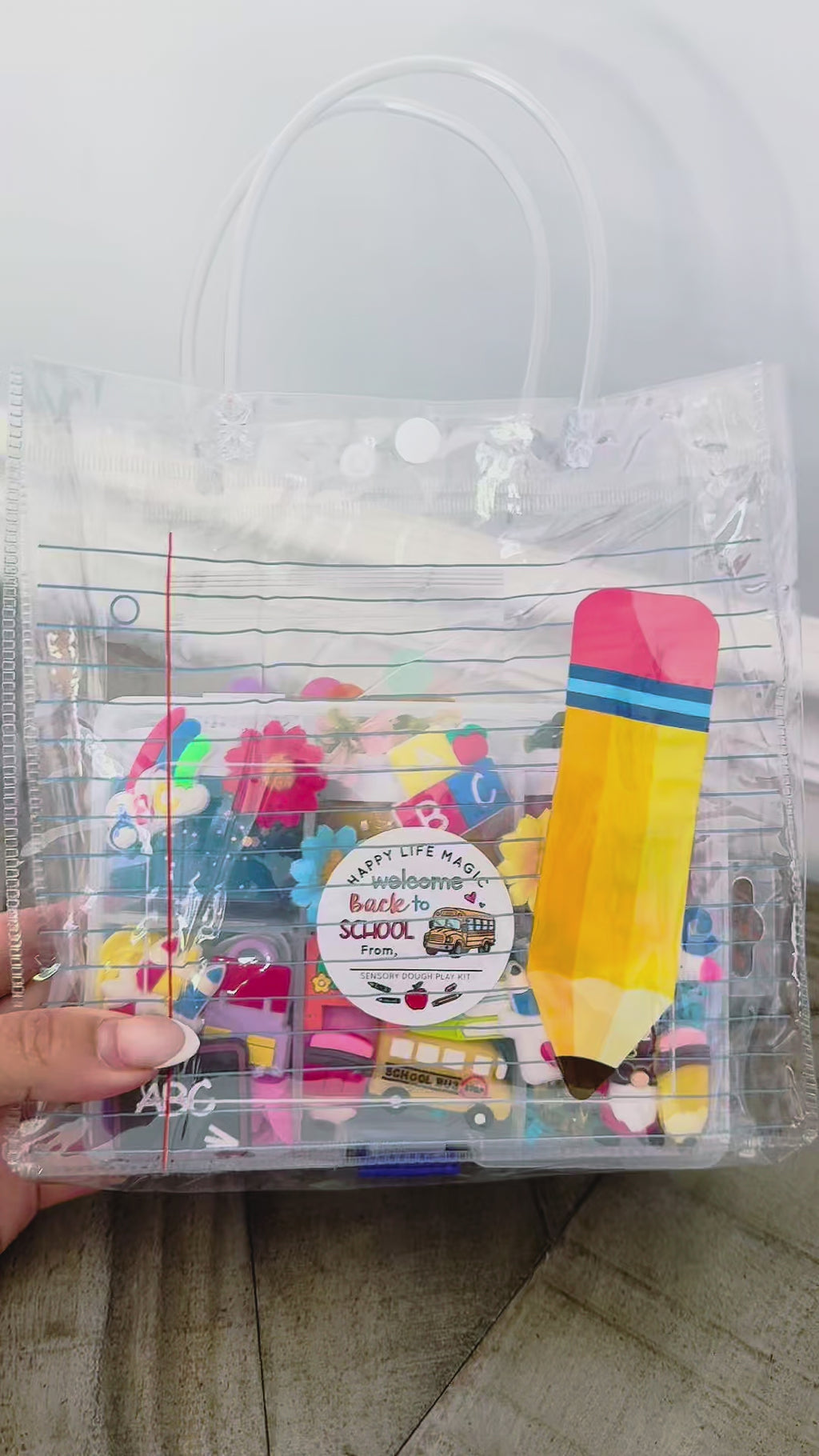 "Back to School" NEW STYLE MIDI Play Dough Kit