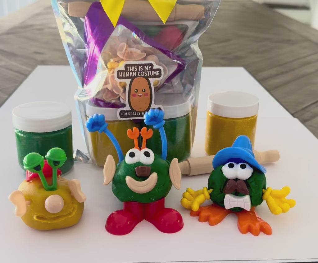 Mini " Mr. Dough-tato" Play Dough Kit