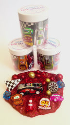 Cars Play Dough Jar