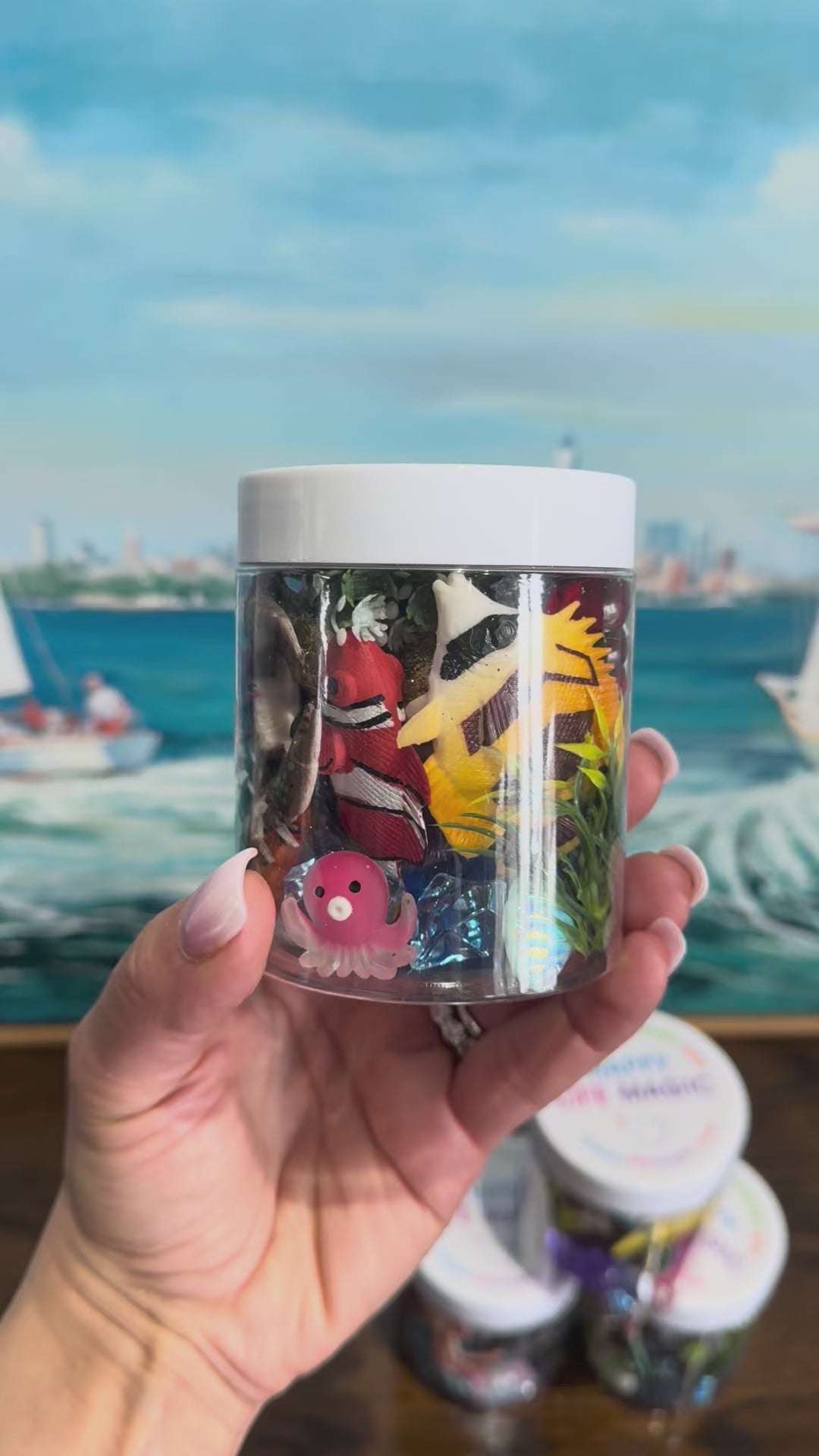 "Under The Sea" 8 oz. Dough Jar