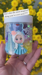 8oz. "Ice Princess" Dough Jar