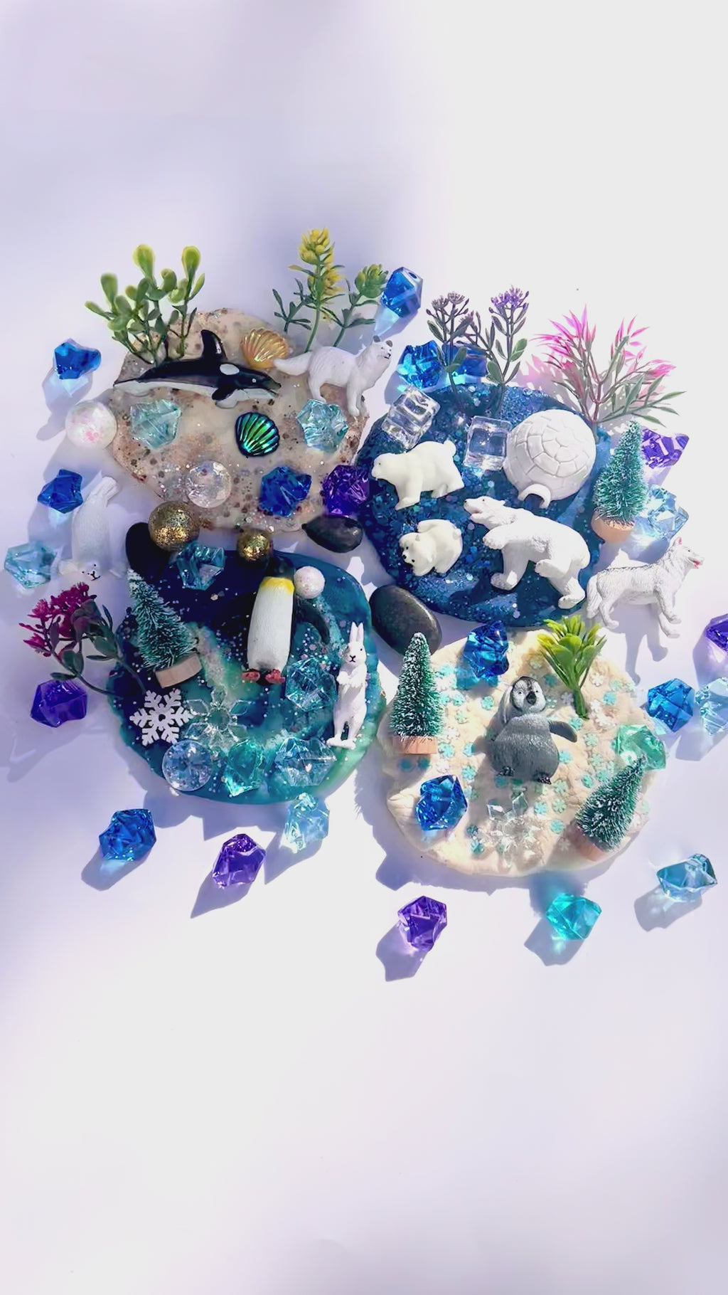 Enchanted Arctic Play Dough Kit