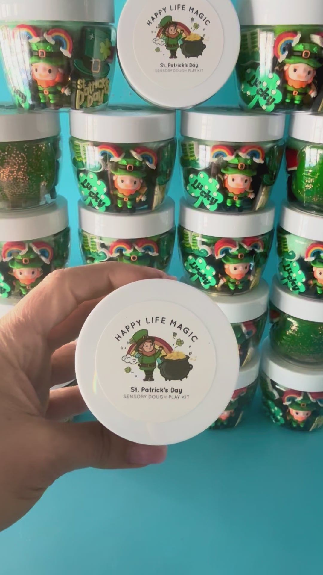 St. Patricks Day Jar