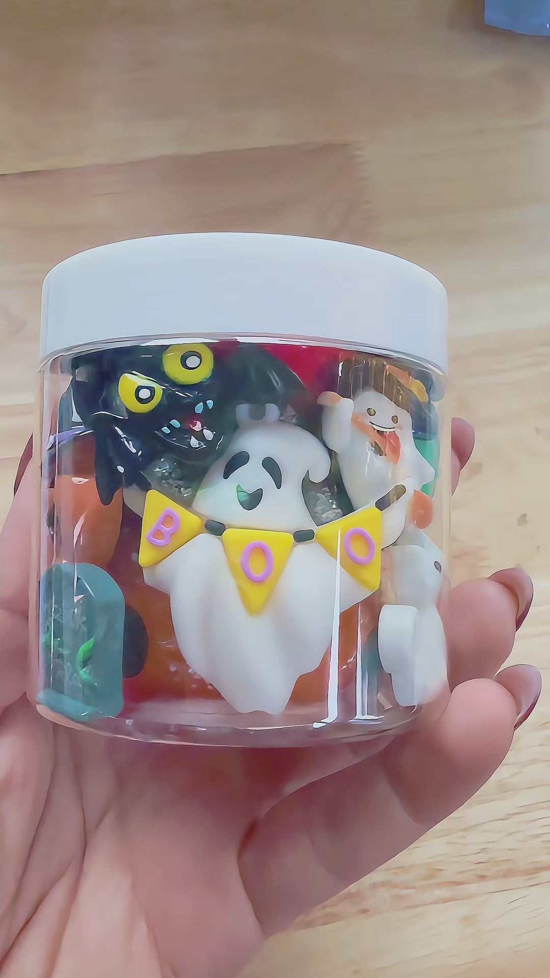 6 oz. "Too Cute to Spook" Dough Jar