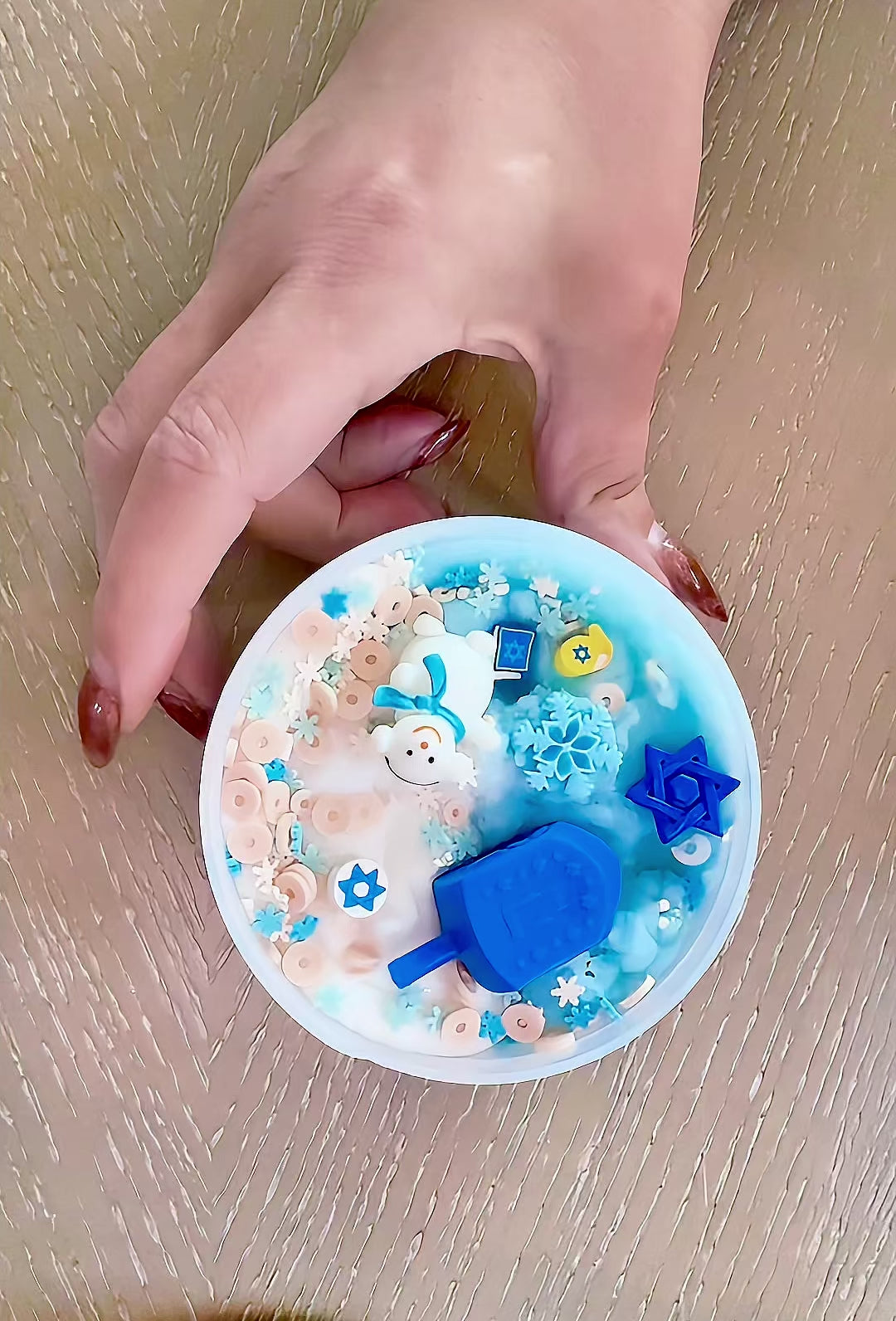 Hanukkah Cloud Slime (8 oz Jar)