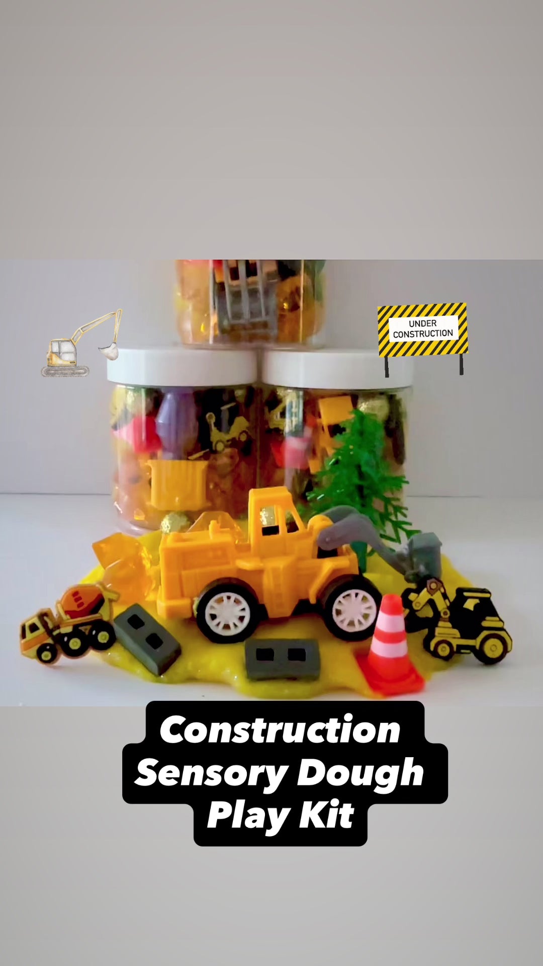 Construction 8 oz. Jar