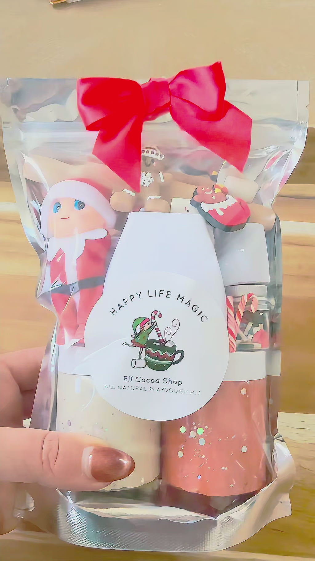 "Elf Cocoa Shop" Play Pouch
