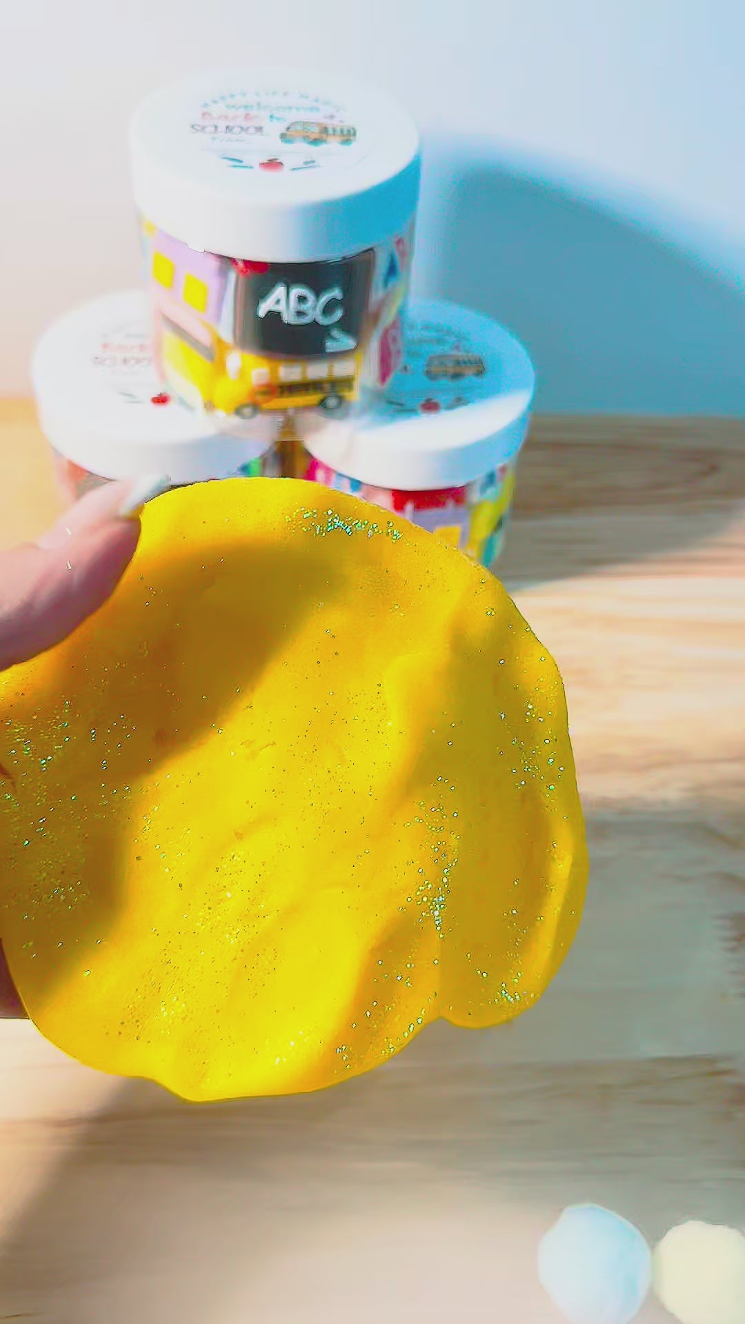 6 oz. "Back to School" Dough Jar