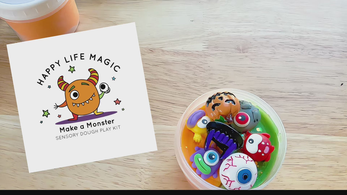 " 5oz. Make a Dough Monster" Jar