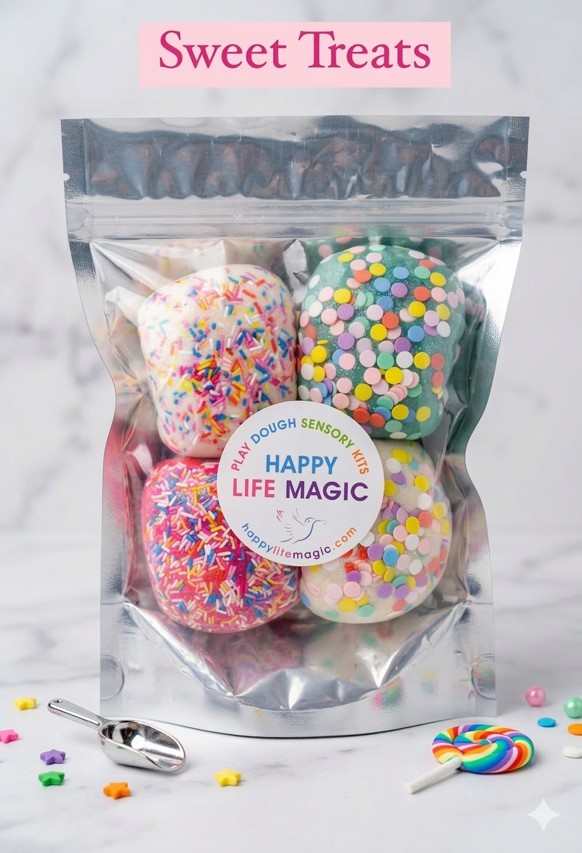 "Just Da Dough " Sensory Dough Packs