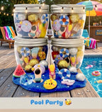 Summer Play Dough Jars